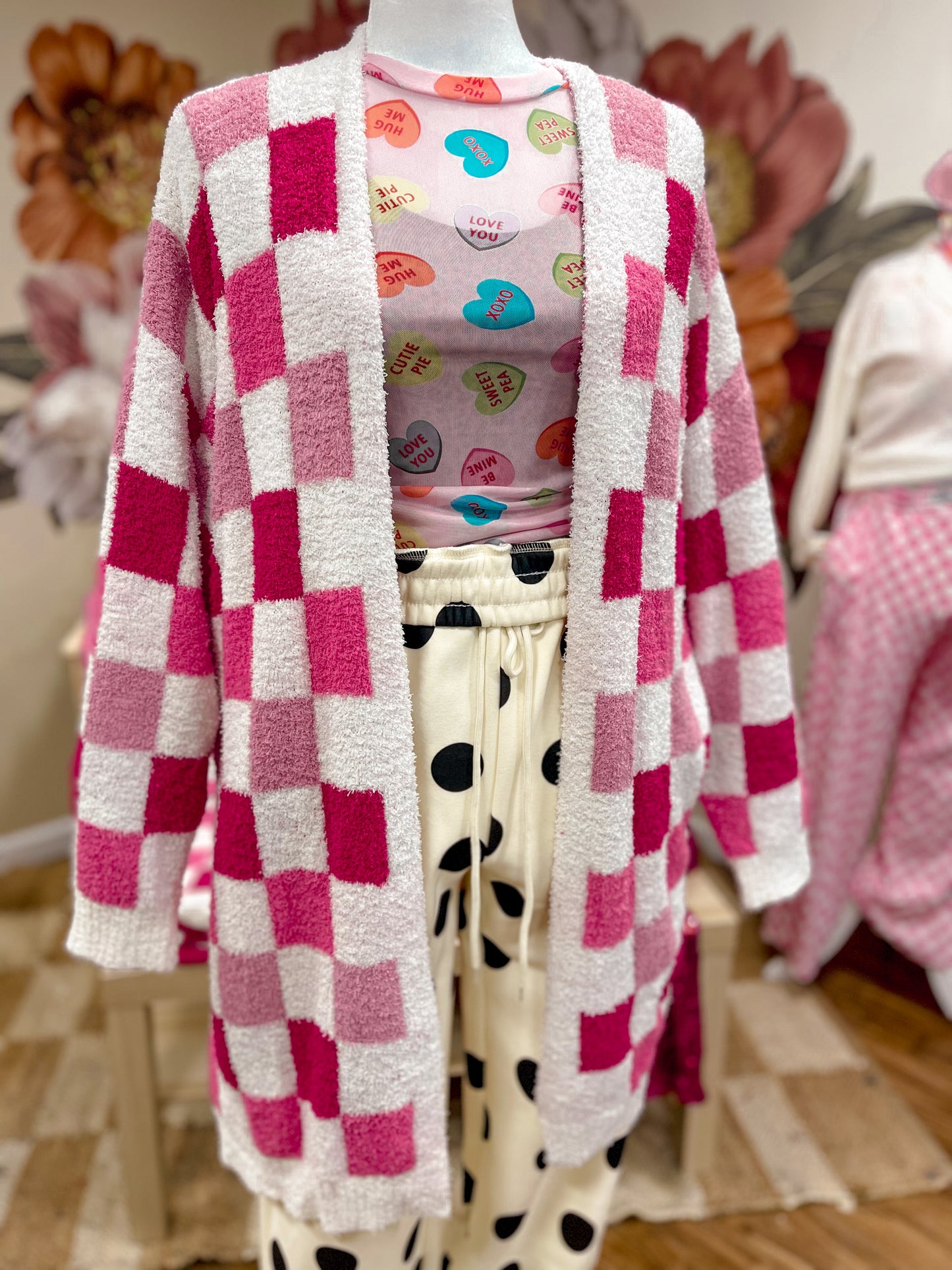 LOVE IS IN THE AIR CLOUD CARDIGAN