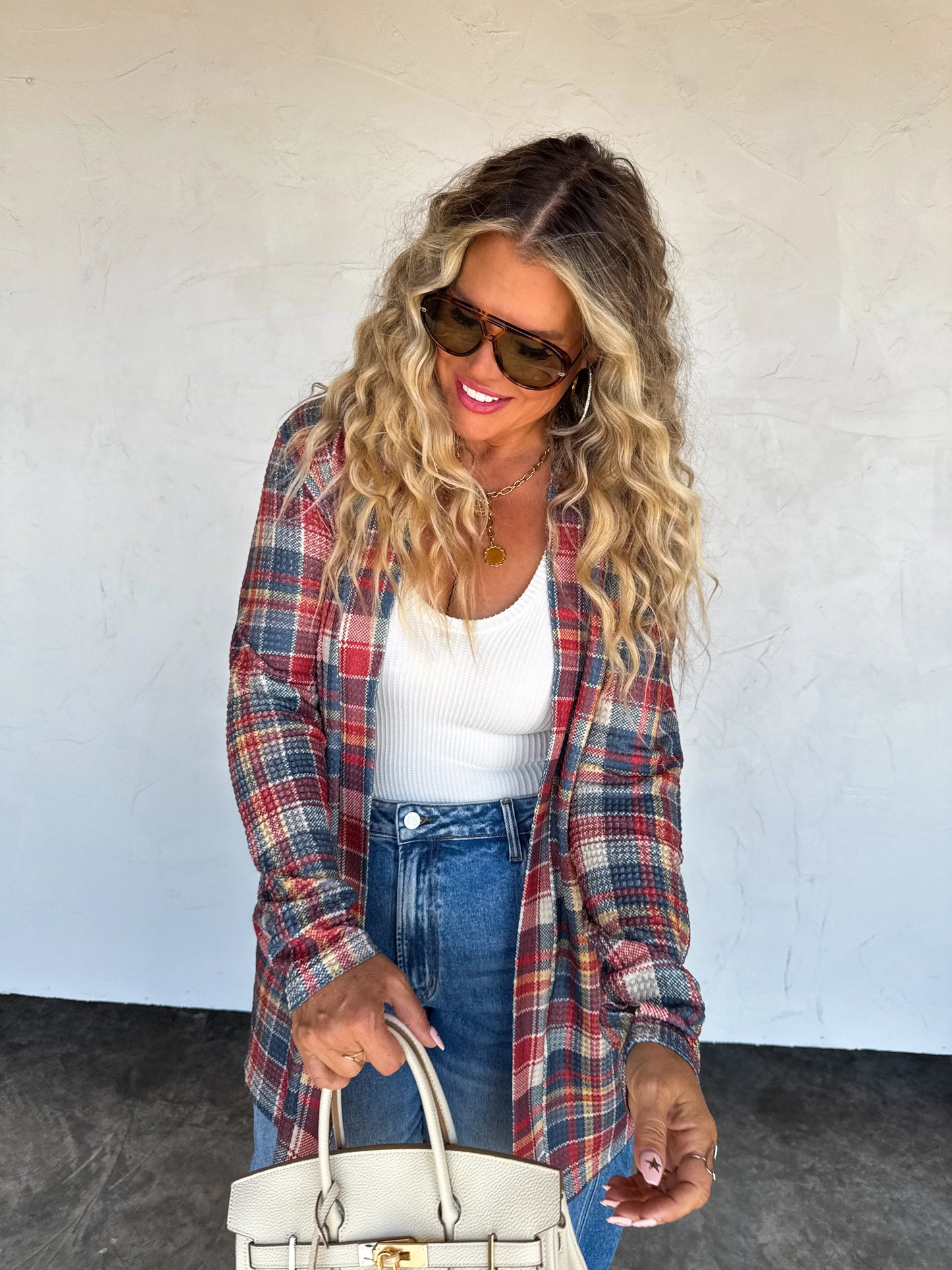 Plaid Lola Cardigan [[PRE-ORDER]]