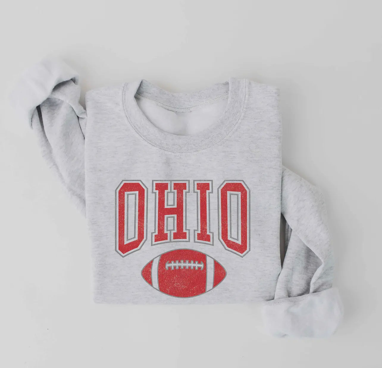 ** P/U at French Twist Only ** Ohio Football Graphic Sweatshirt