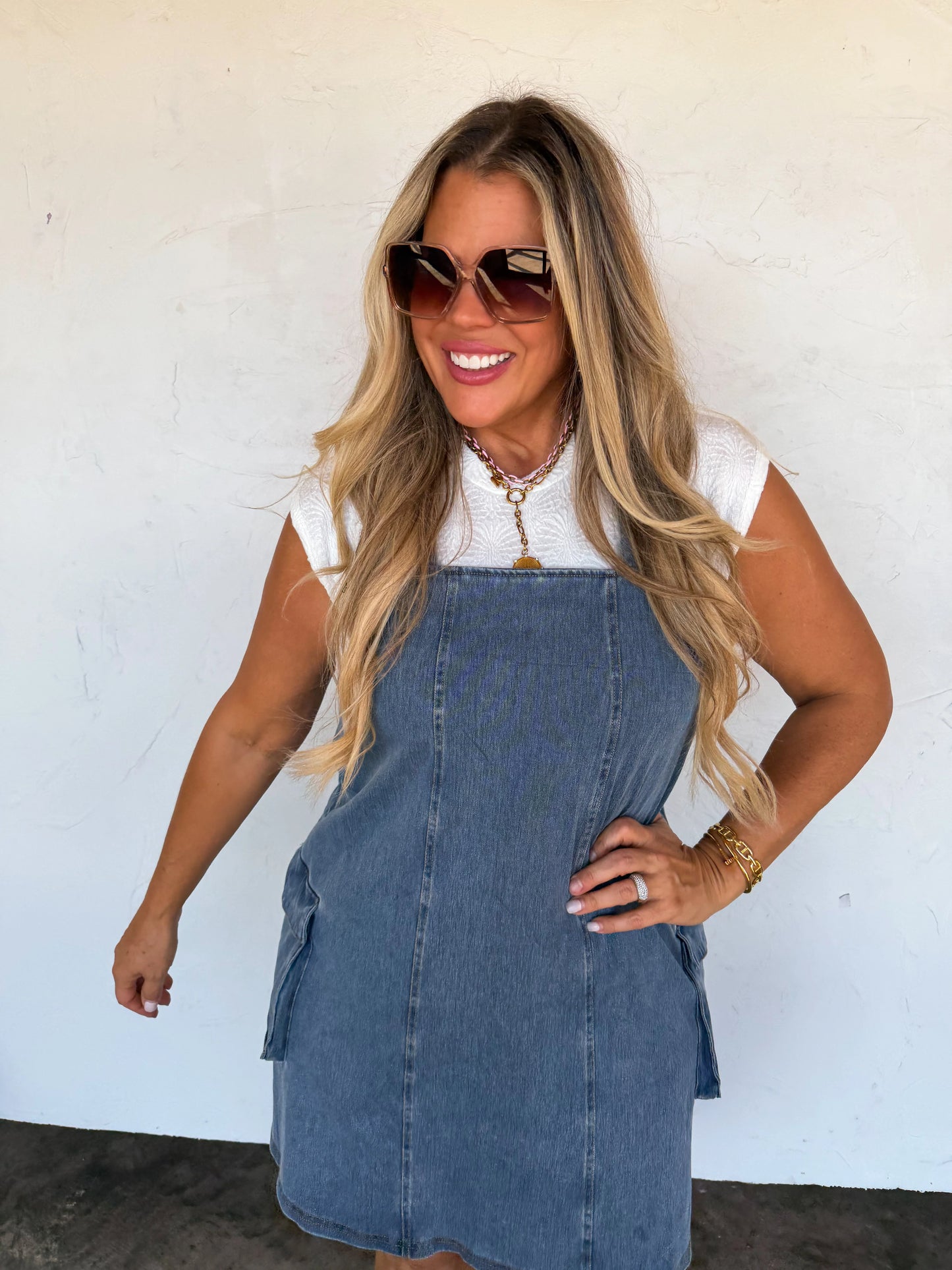 Denim Millie Overall Dress [[PRE-ORDER]]
