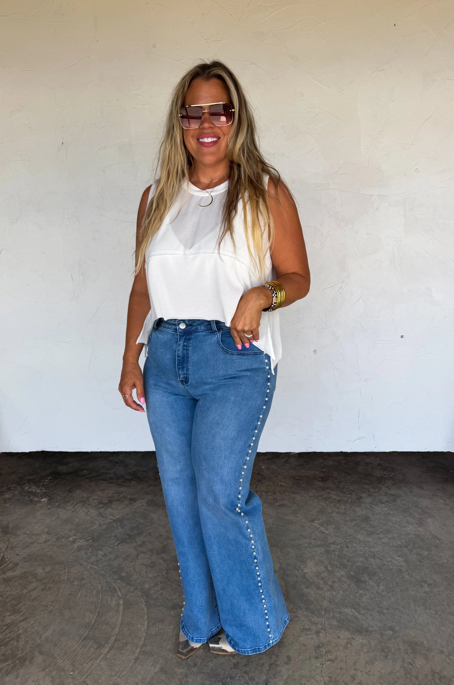 Uptown Pearl Denim