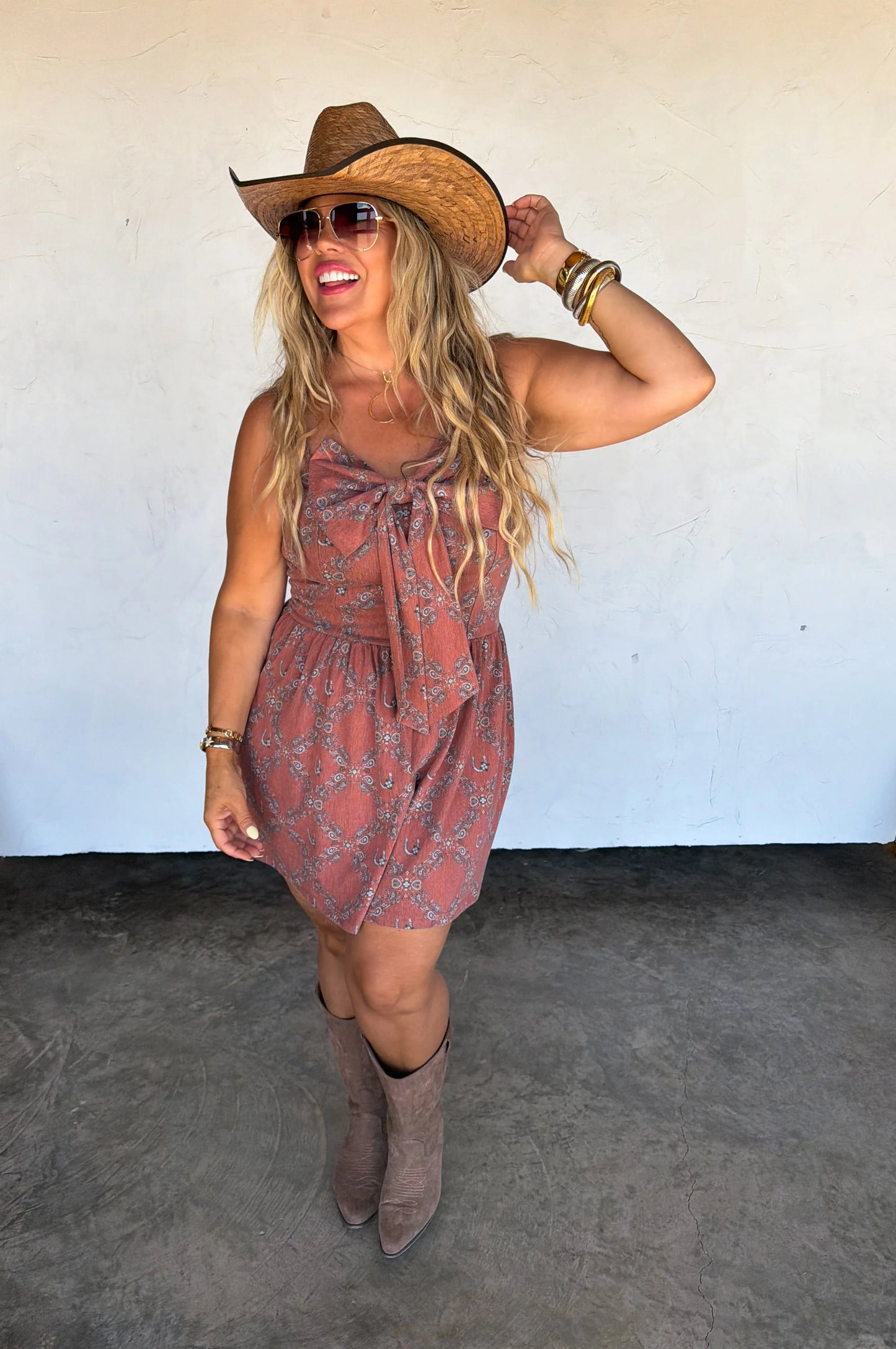 Bandana Bow Dress [[[PRE-ORDER]]