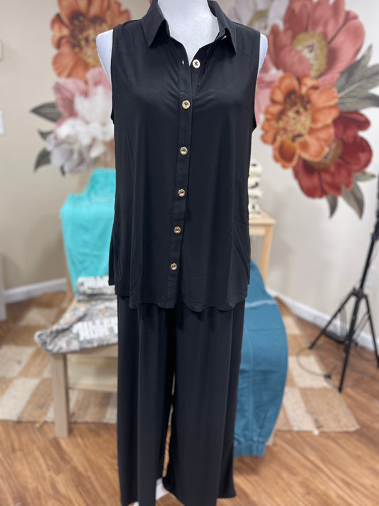 Black Resort Wear Set