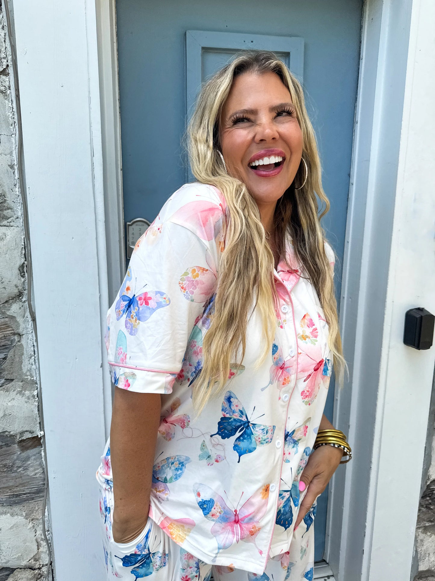 IN THE GARDEN LUXE BUTTERFLY PJ