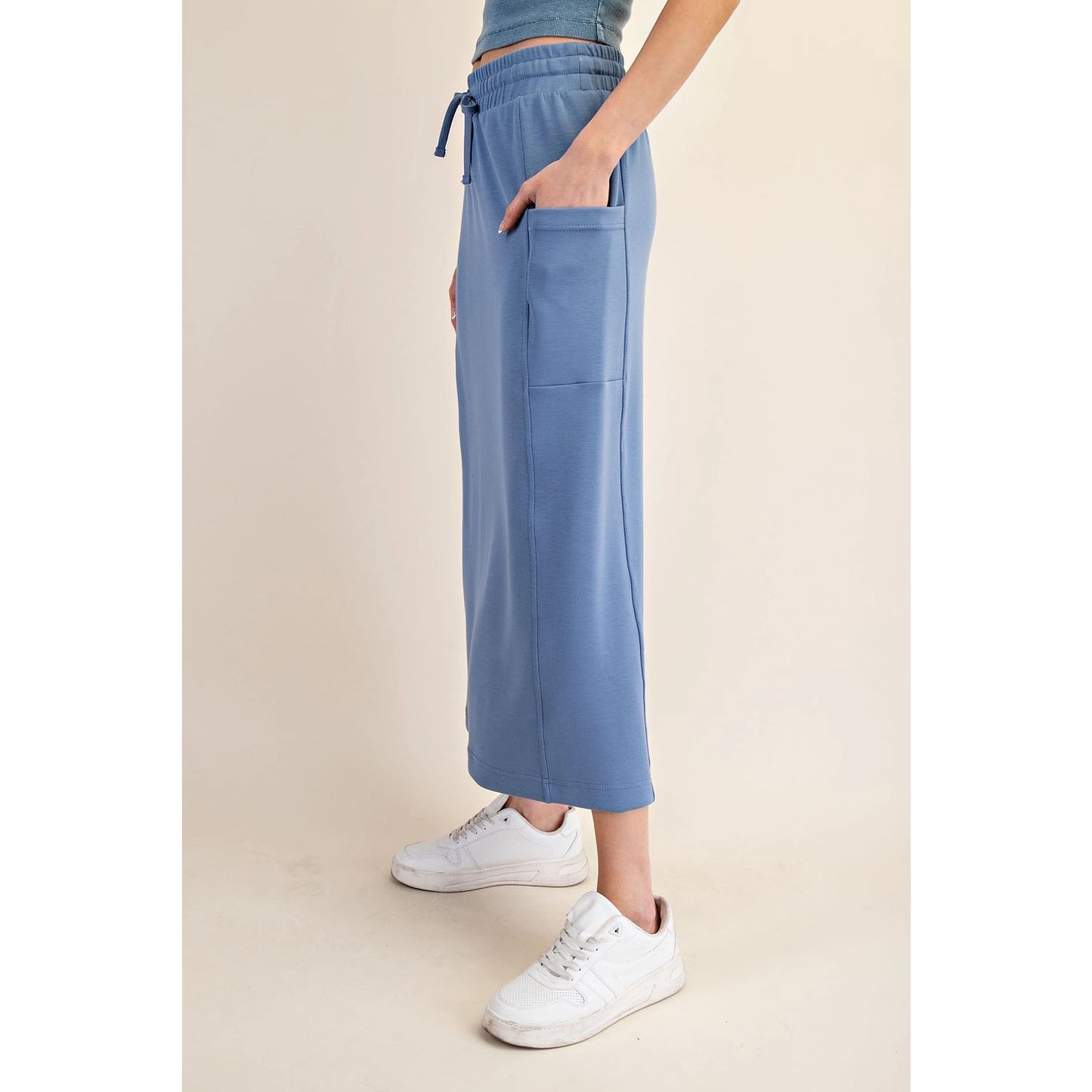 Paradise Blue Modal Skirt