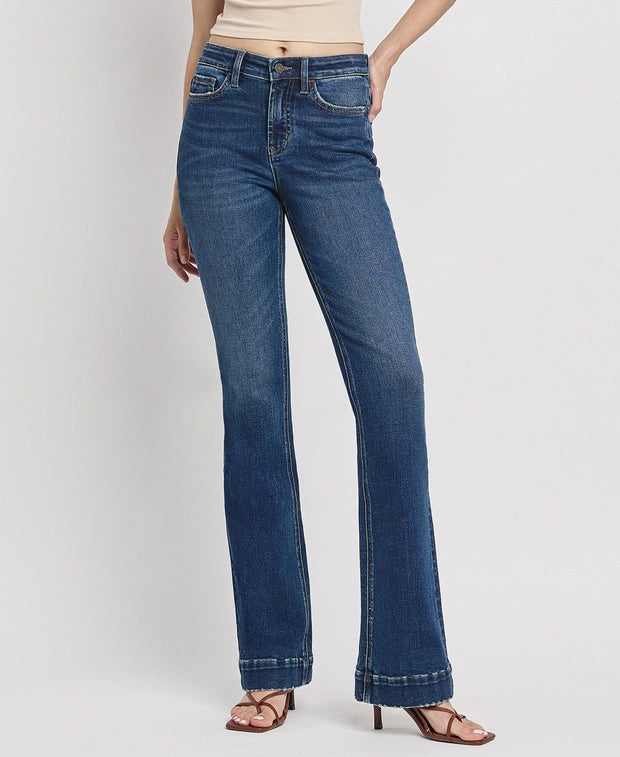 High Rise Trouser Bootcut Jeans