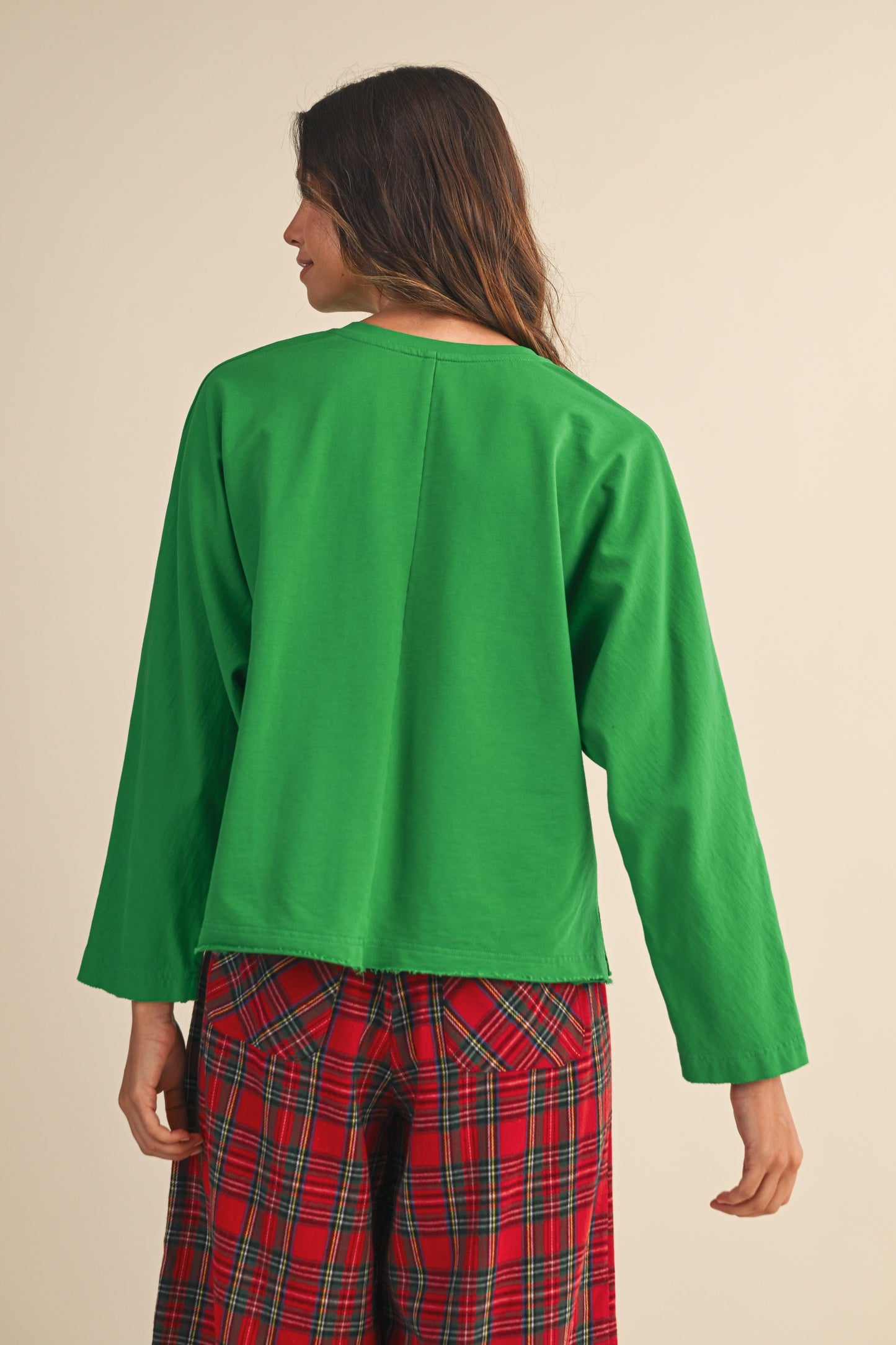 Christmas Patch Mineral Top