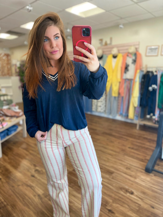 Navy Quick Dry Sweatshirt