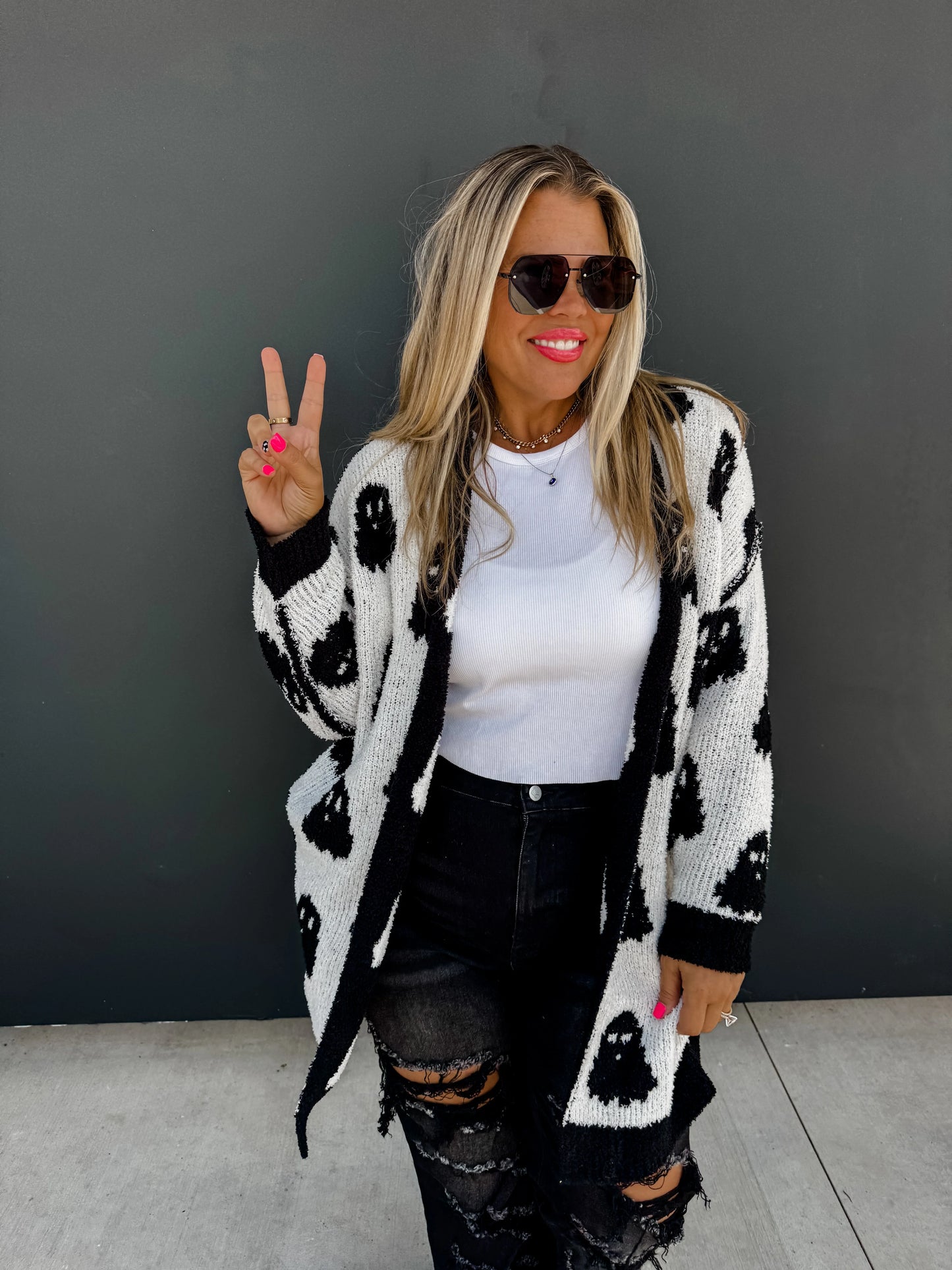 Reversible Ghost Cloud Cardigan [[PRE-ORDER]]