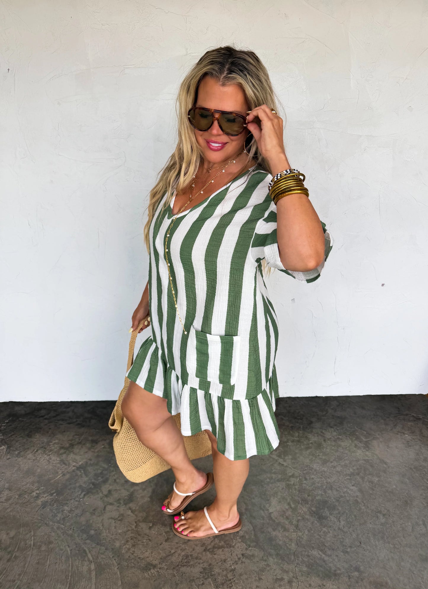 By The Sea Stripe Dress [[ETA end of June]]
