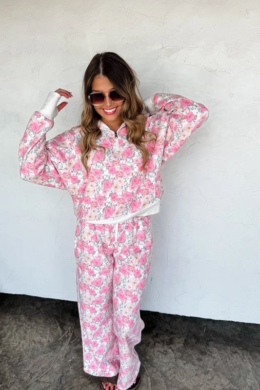 Easy Does It Floral Pullover [[PRE-ORDER]]