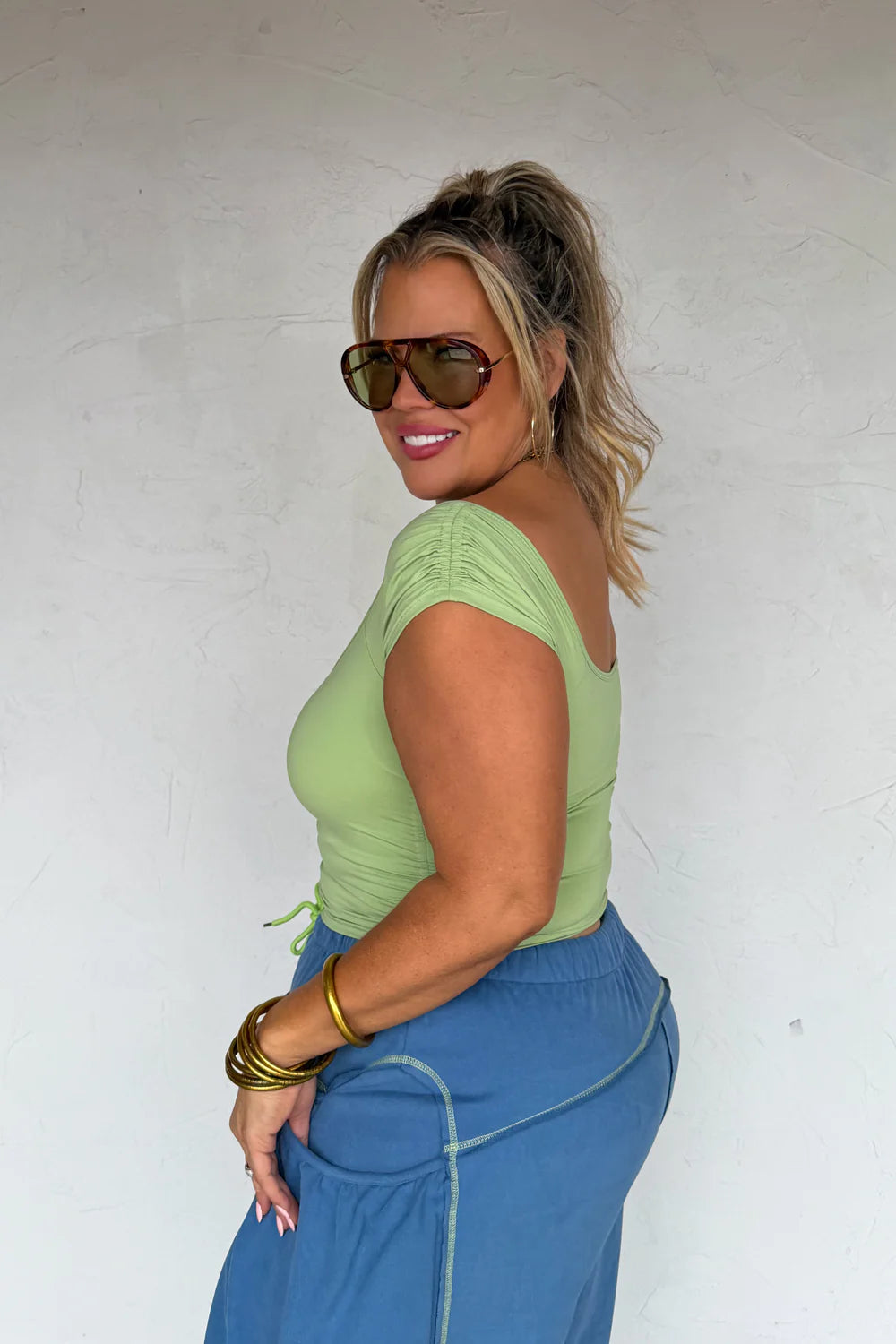 Blue Lounge Joggers