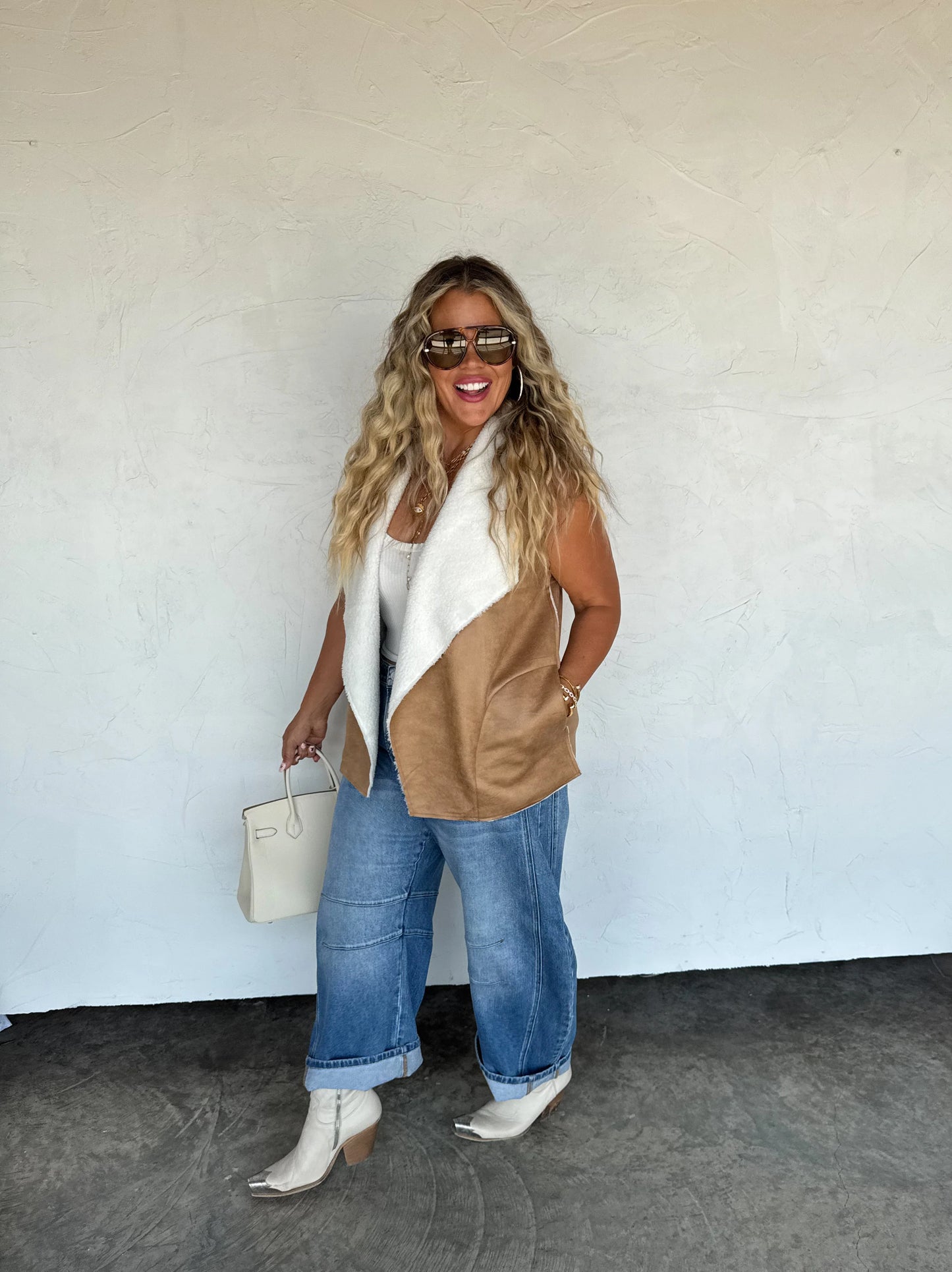 Collins Suede Vest [[PRE-ORDER]]