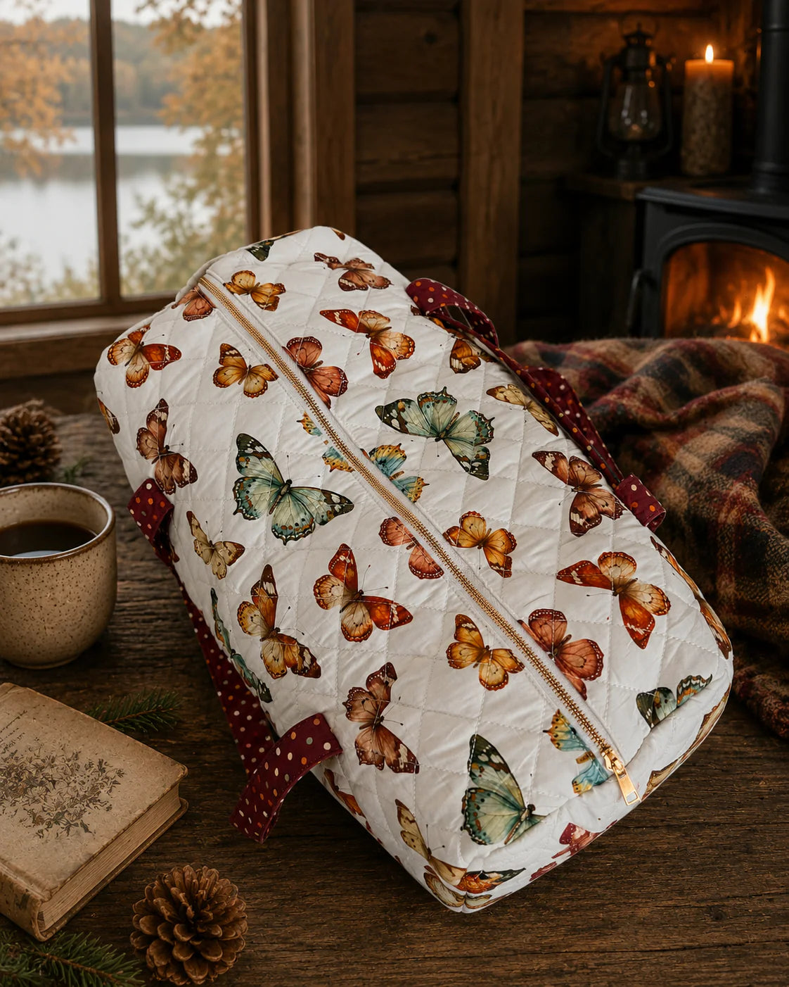 Butterfly Weekender Duffel Bag [ETA Early September]
