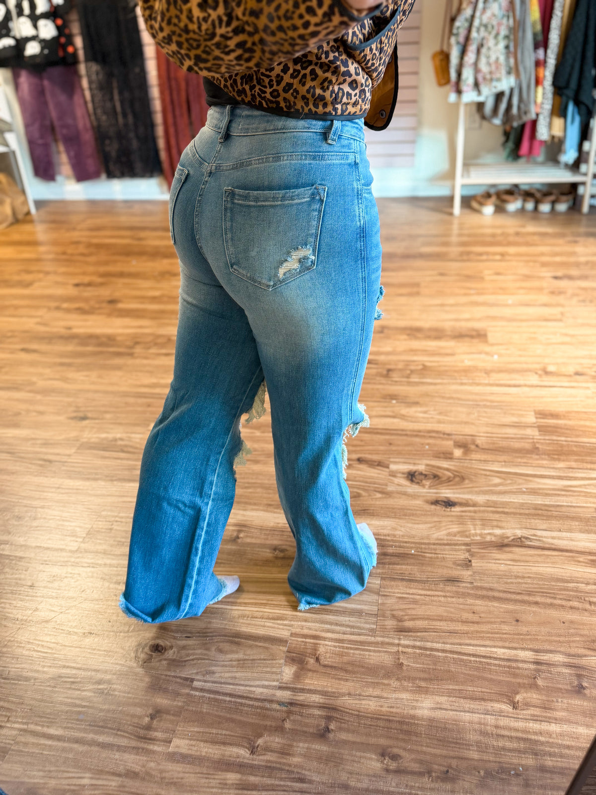 Distressed Jeans