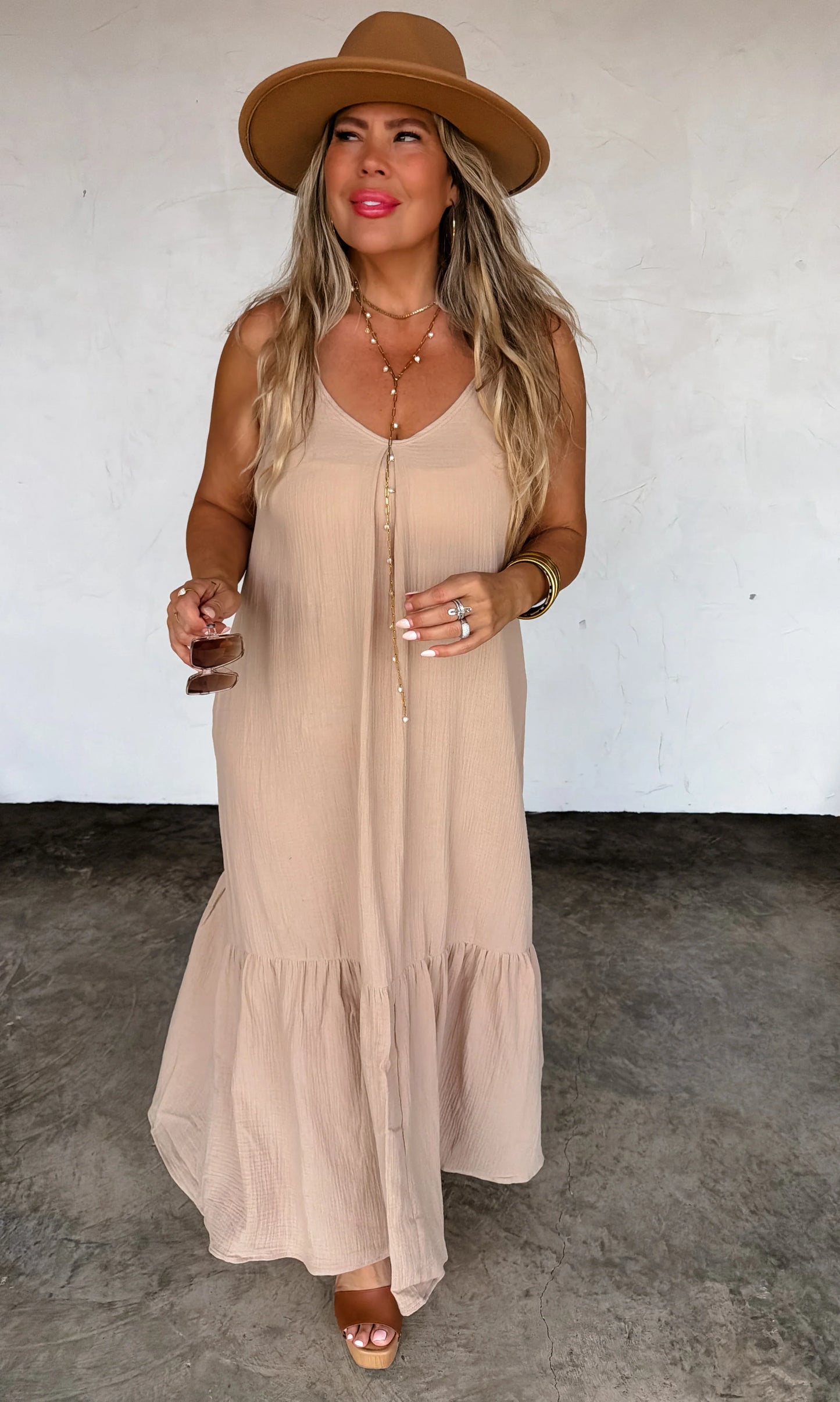 Khaki Nova Dress [[PRE-ORDER 3.2 - 3.6]]