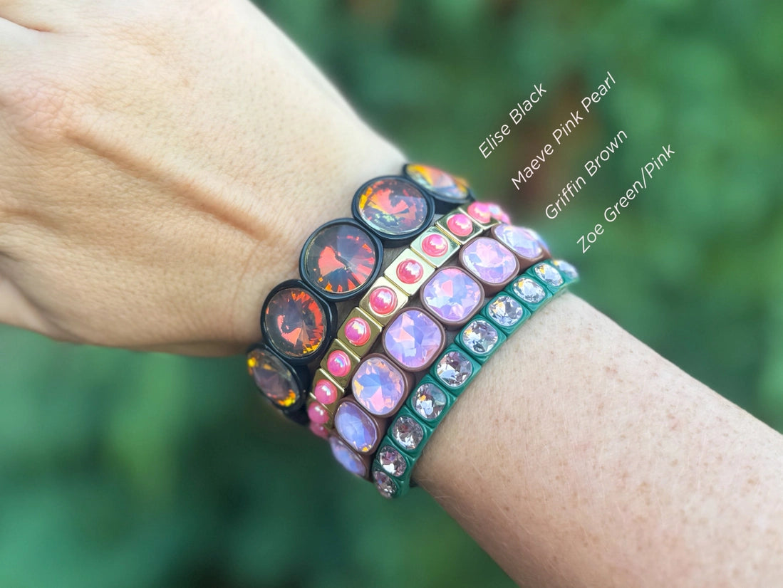 Elise Black Bracelet