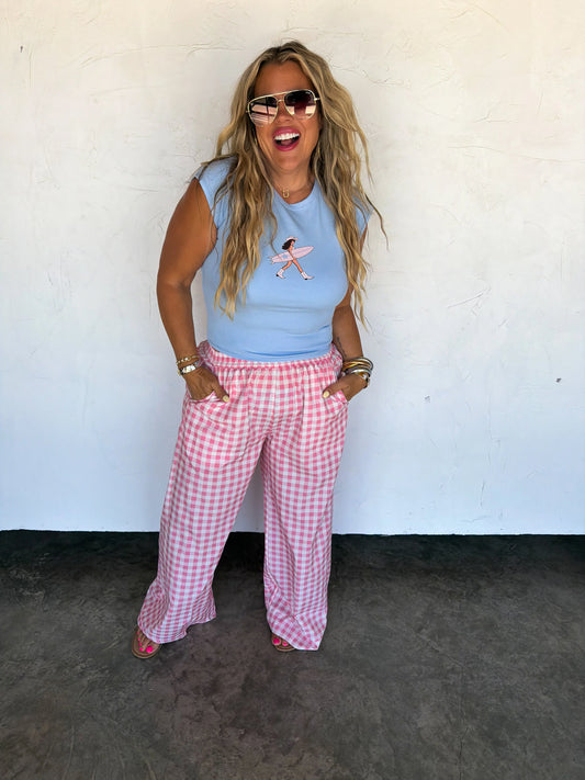 Brunette Surfer Girl Tee [[PRE-ORDER]]