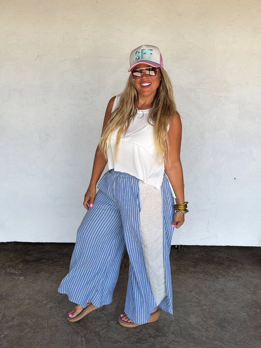 Blue Weekend Escape Pants ETA end of July