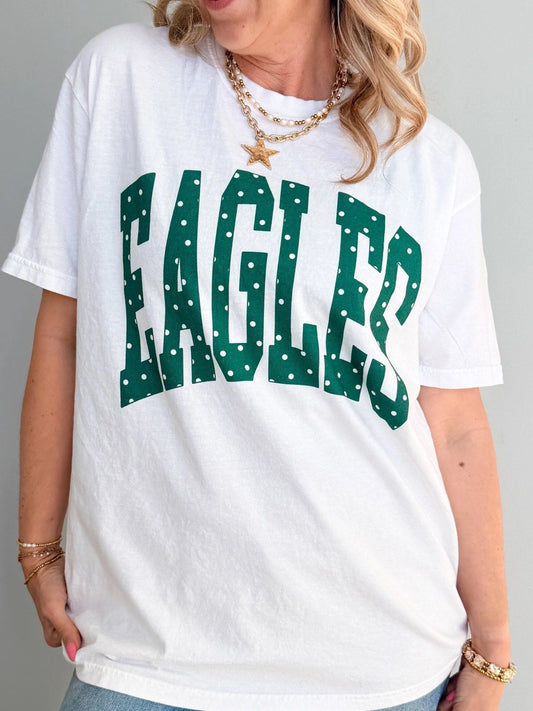 Custom Polka Dot Team Comfort Color Tee