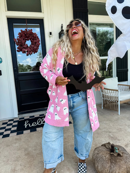 Pink Ghost Cloud Cardigan [[PRE-ORDER]]