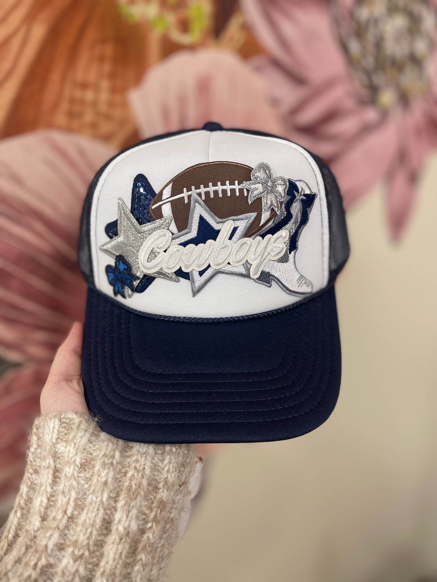 Cowboys Custom Trucker Hat