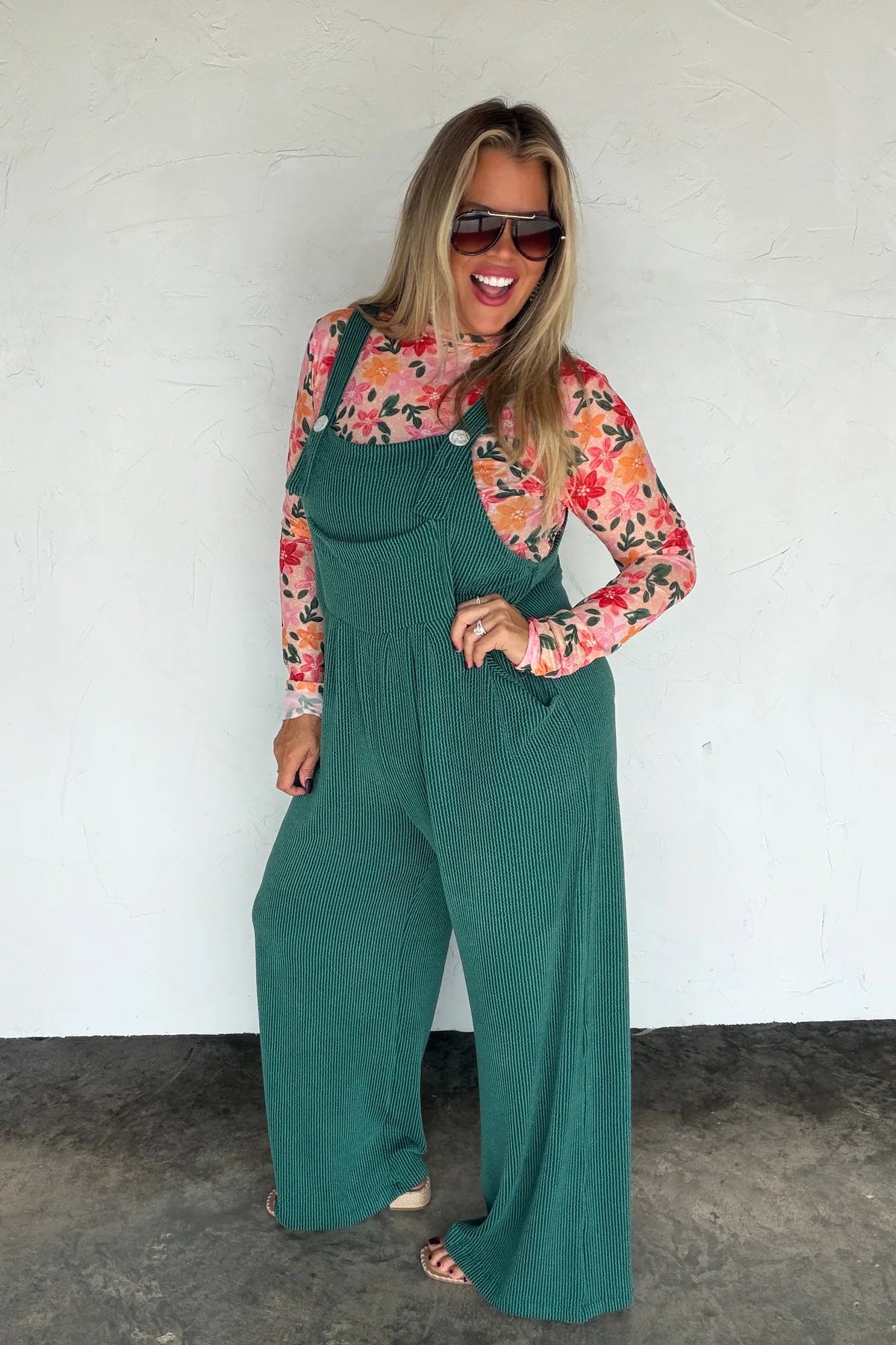 WINTER KARLI OVERALLS HUNTER GREEN