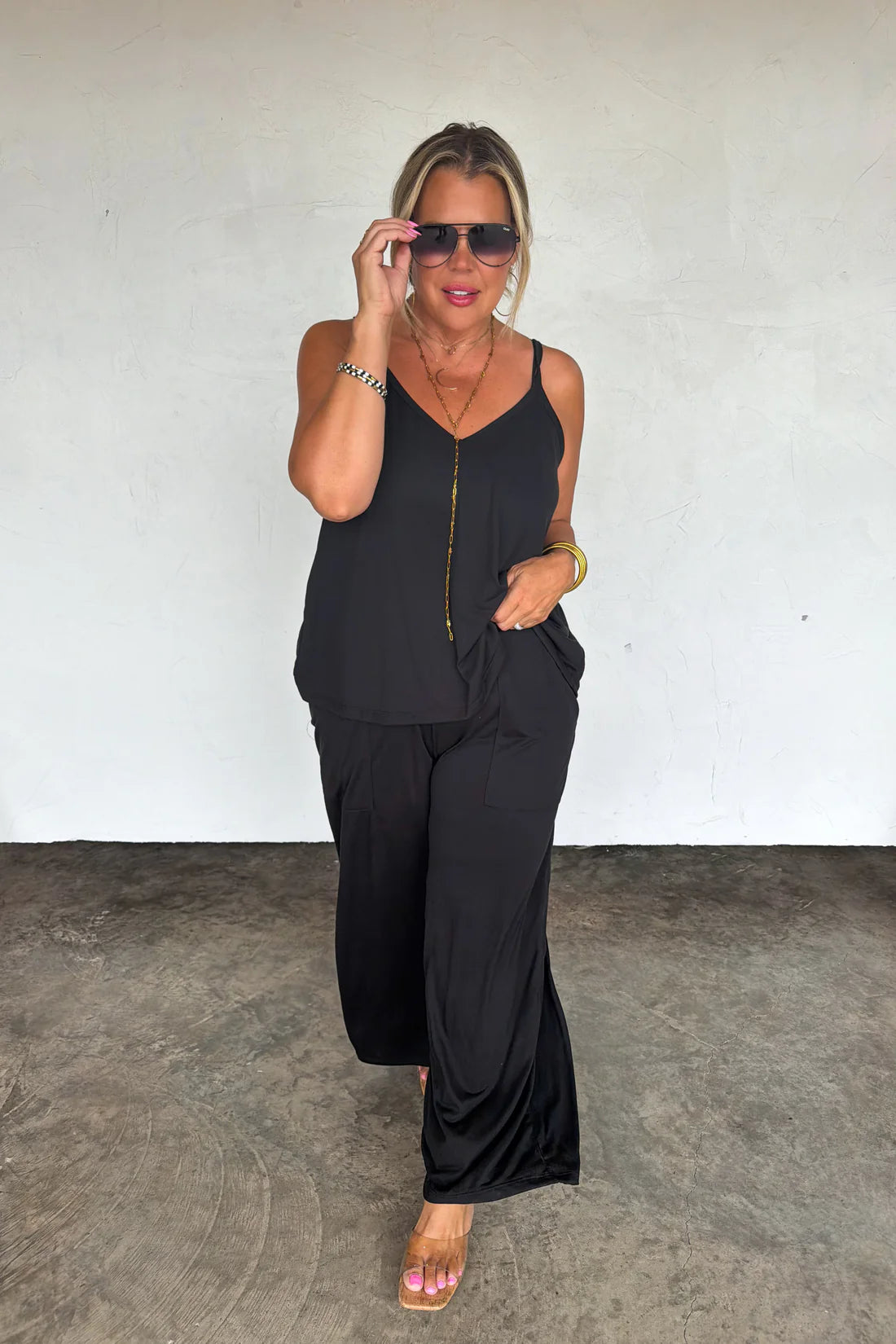 Black Delilah Pant Set ETA end of July