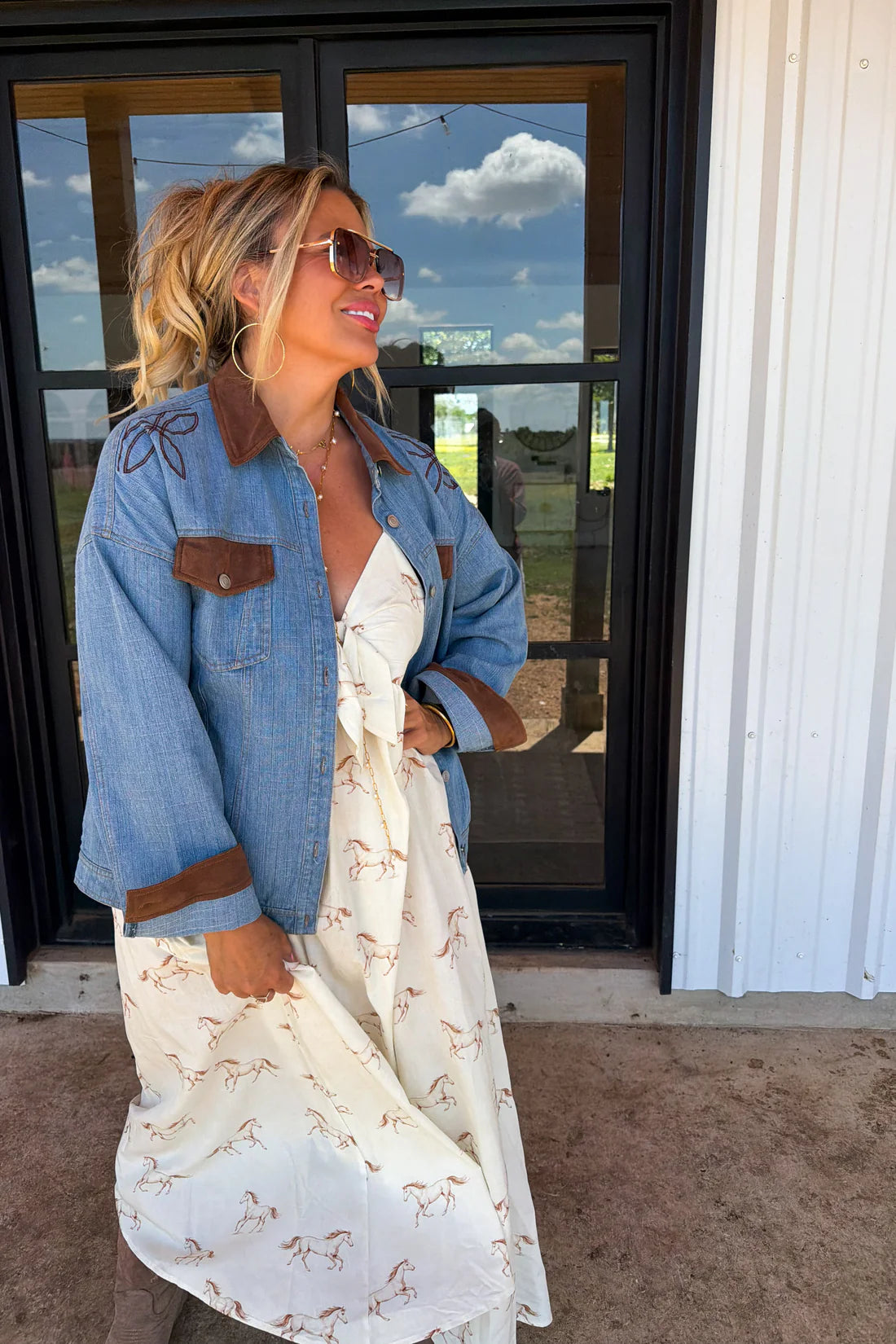 Cowboy Romance Denim Jacket