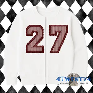 Custom Split Crewneck Cardigan