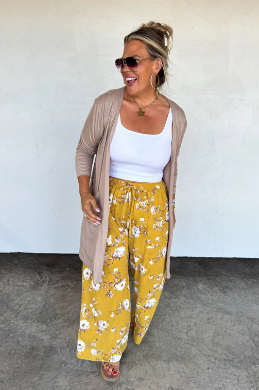 Mocha Ribbed Cardigan [[PRE-ORDER]]