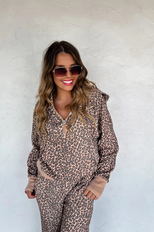 Easy Does It Cheetah Pullover [[PRE-ORDER]]