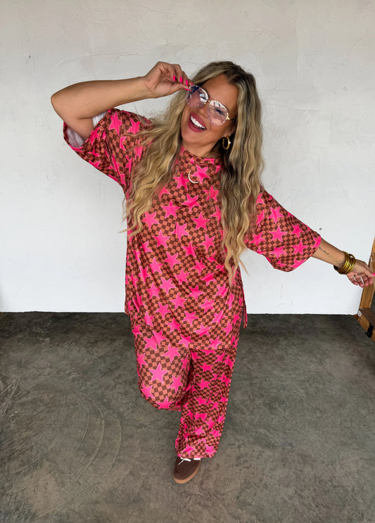 ELECTRIC COWGIRL WILD CARD LOUNGE SET [[PRE-ORDER ETA EARLY MAY]]