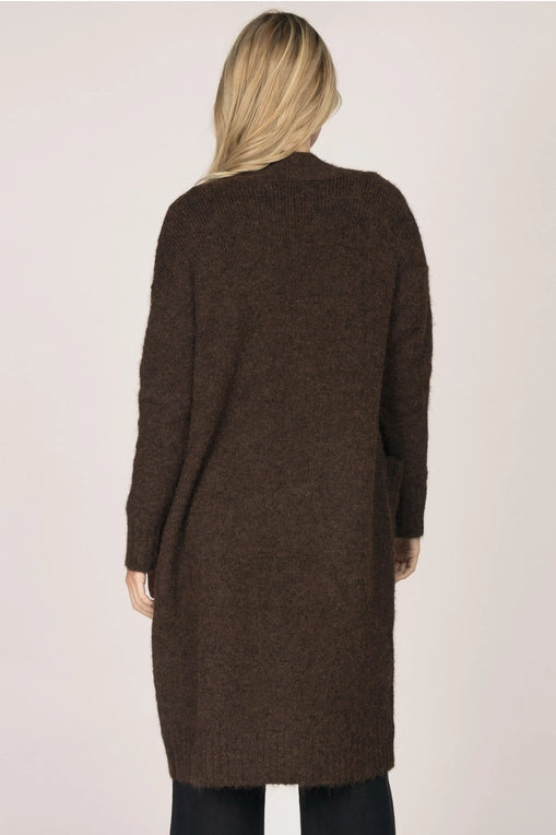 FINAL SALE * Cognac Open Front Duster