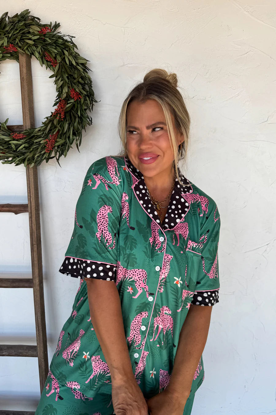Leopard Luxe PJ Set [[PRE-ORDER]]