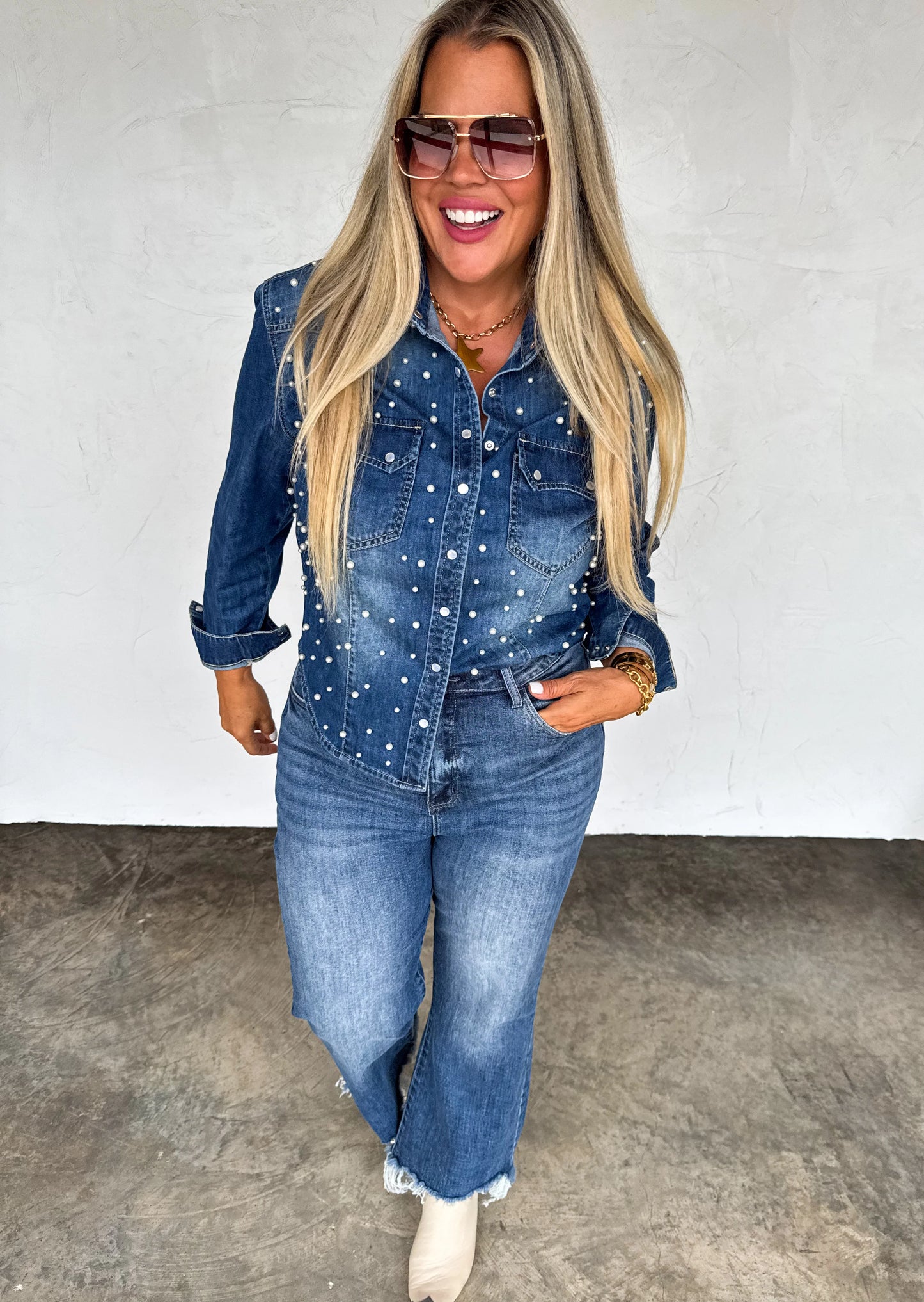 Dolly Denim Top [[PRE-ORDER]]