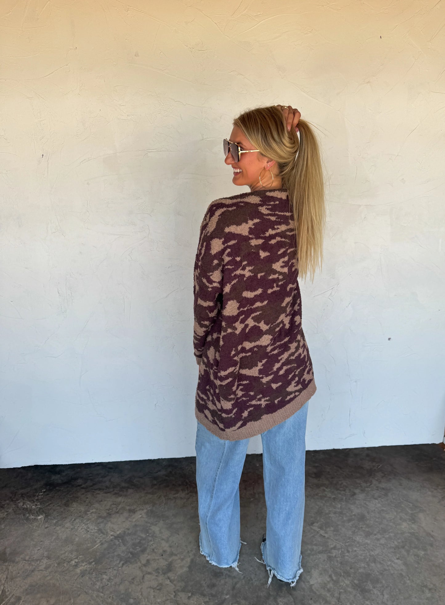 Camo Cloud Cardigan [ETA end of August]