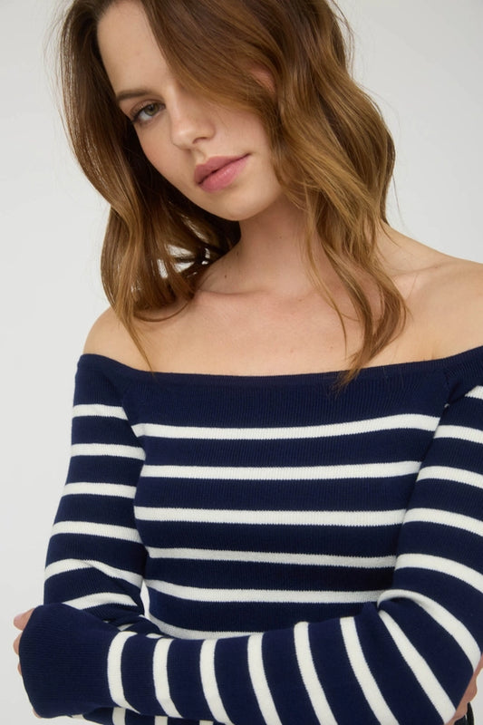 Navy Knit Sweater