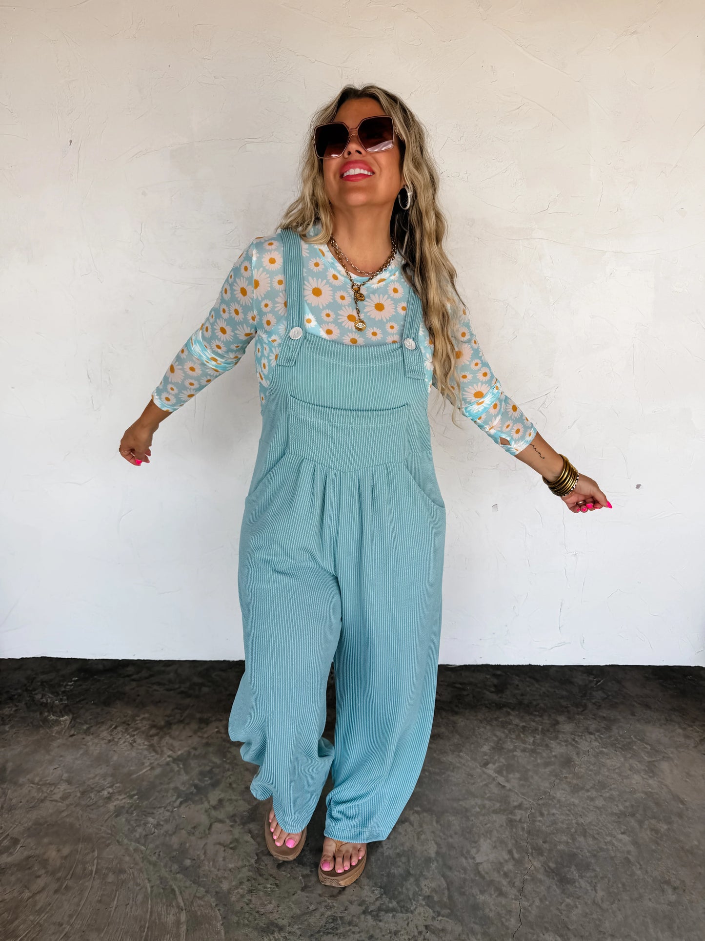 Sage Karli Boho Overalls [[ETA 1st week of May]]