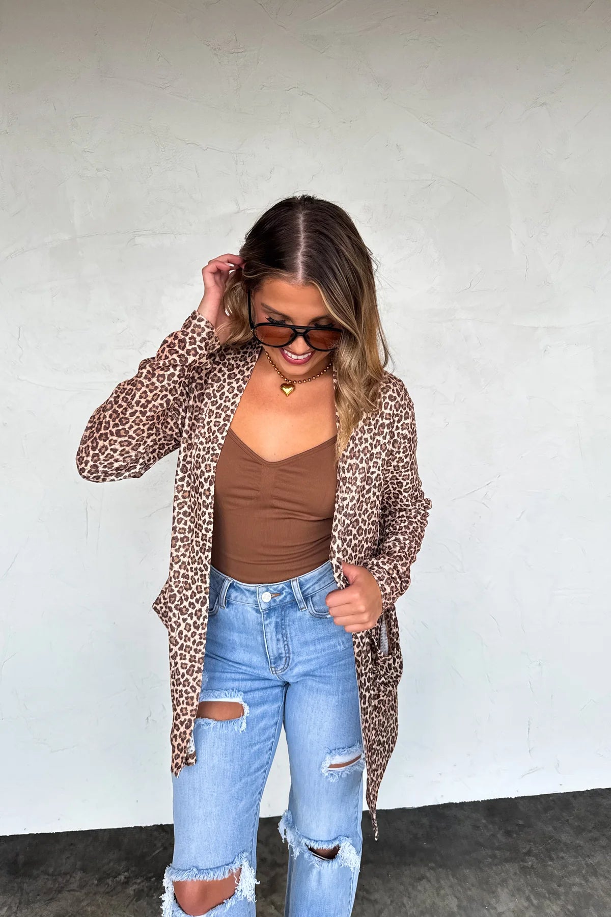 Lola Cardigan in Cheetah [[PRE-ORDER]]