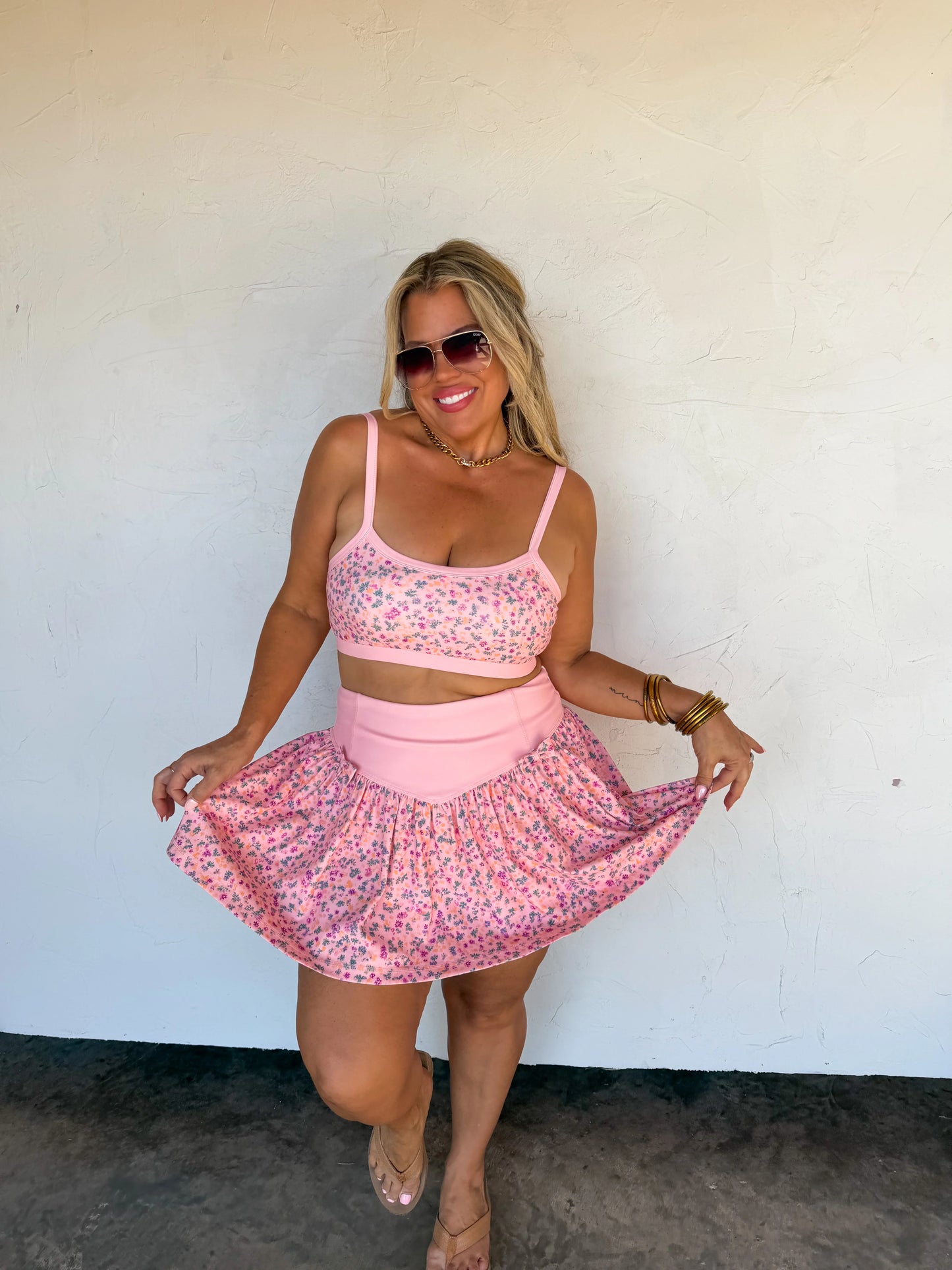 Pink Floral Bralette [[PRE-ORDER]]