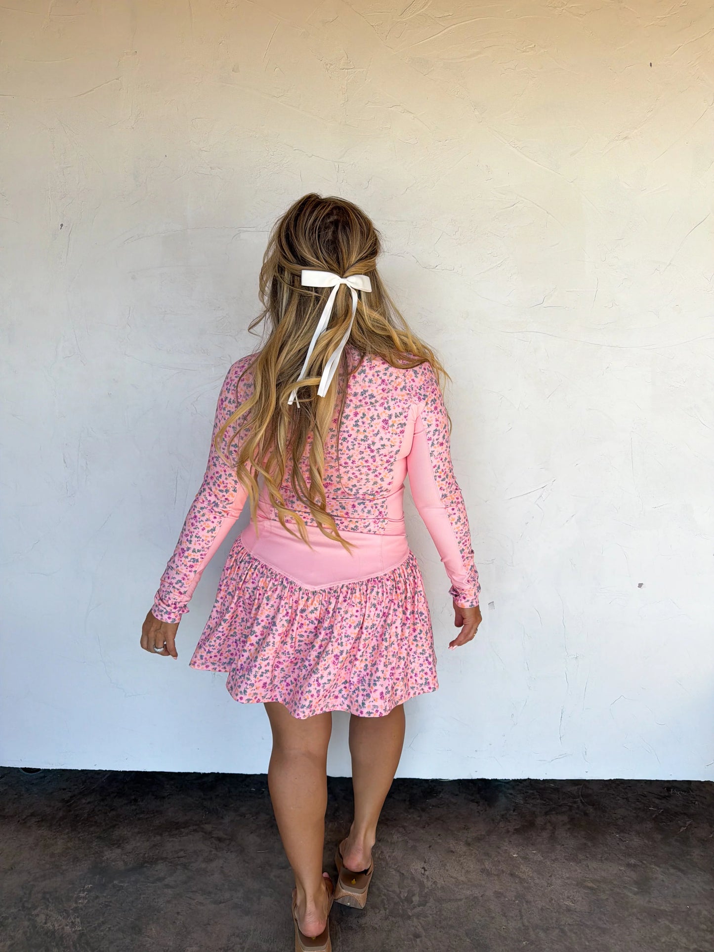Pink Floral Everyday Motion Tennis Skort [[PRE-ORDER]]