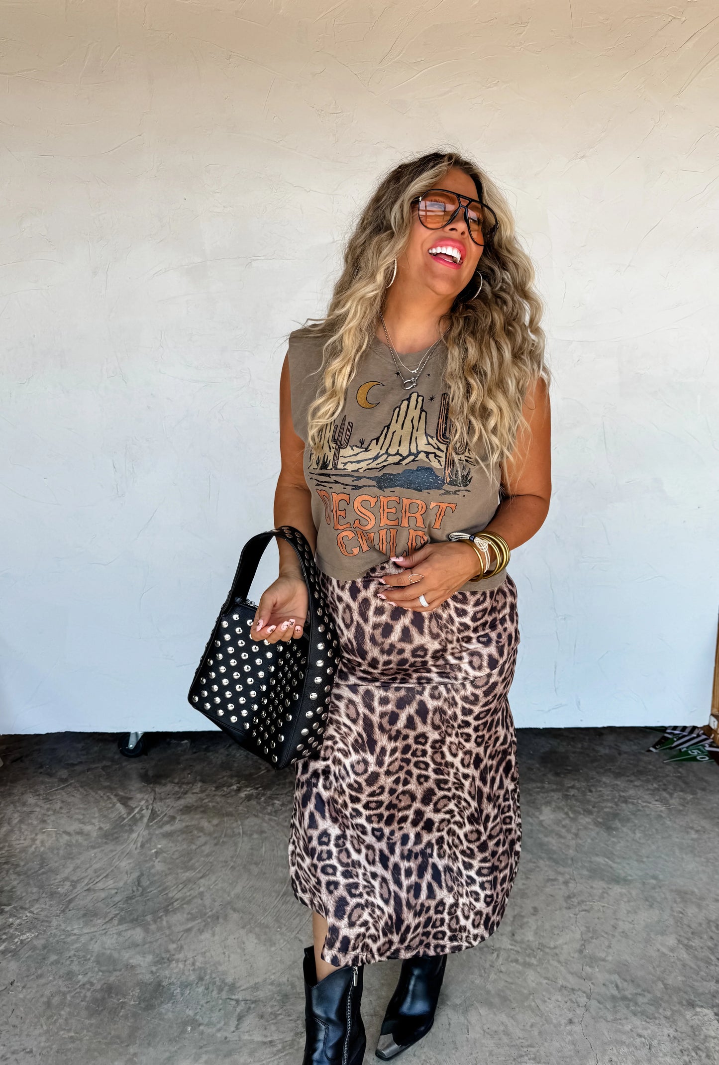 Kyleigh Cheetah Skirt [[PRE-ORDER]]
