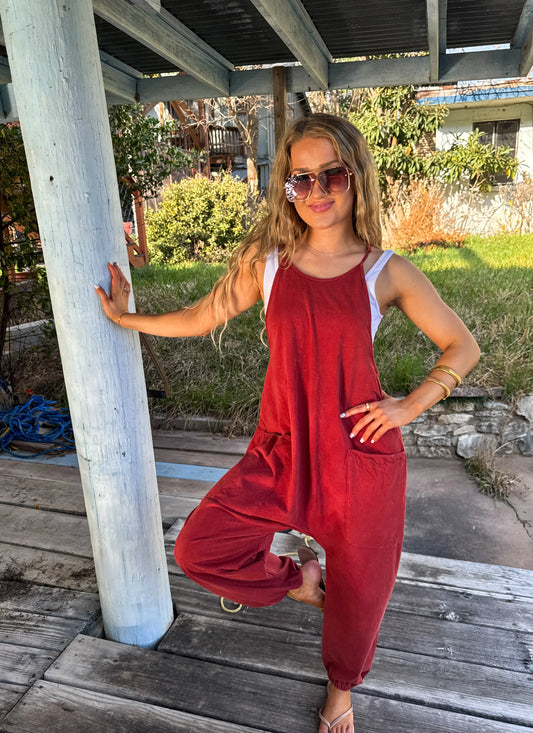 Scottie Brick Romper [[PRE-ORDER]]