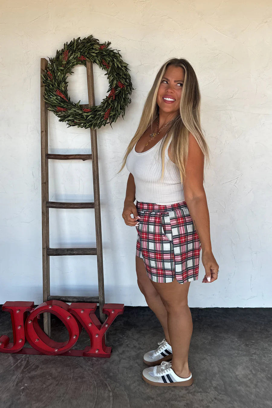 Plaid Printed Shorts [[PRE-ORDER]]
