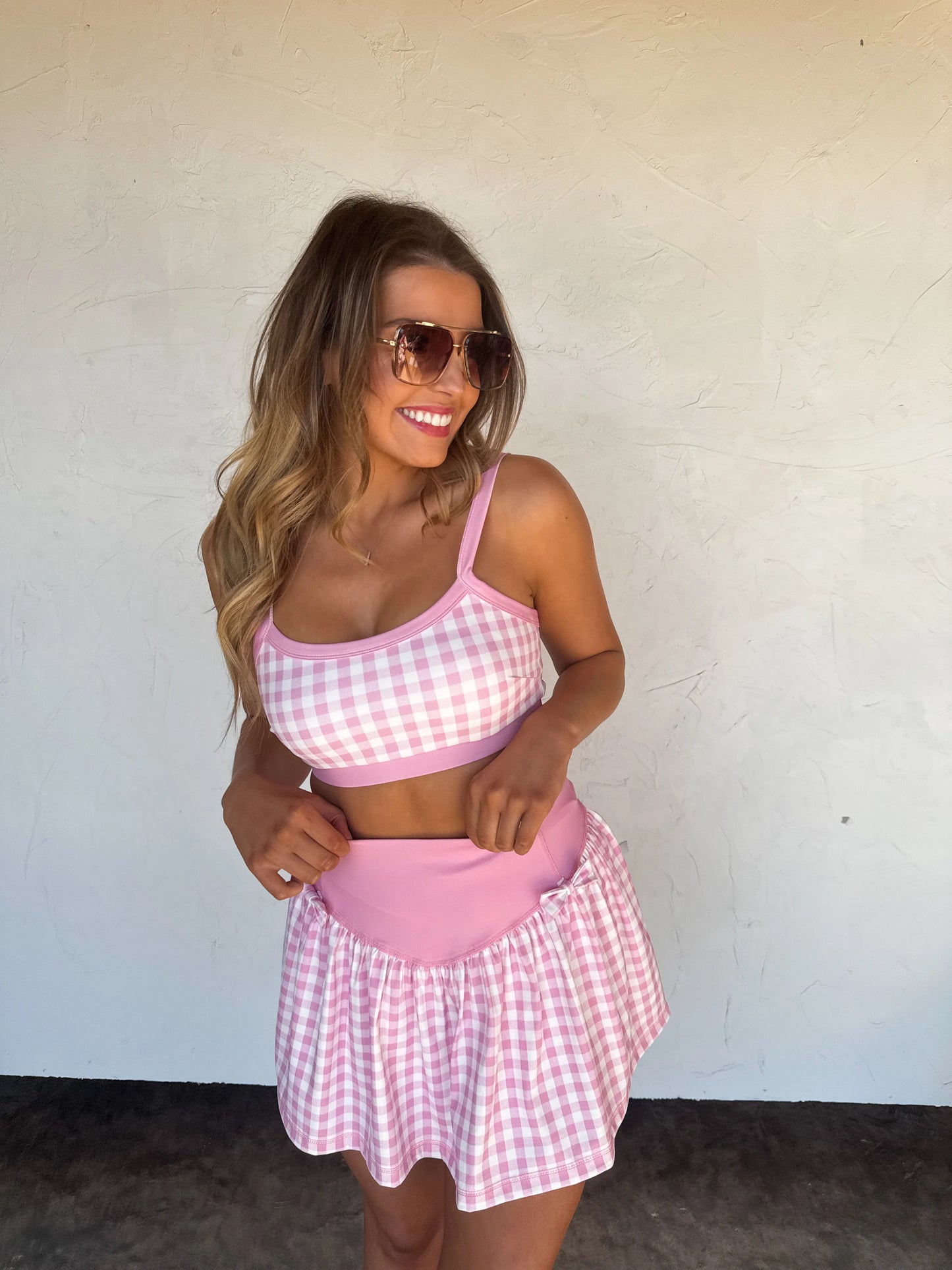 Pink Gingham Bralette [[PRE-ORDER]]