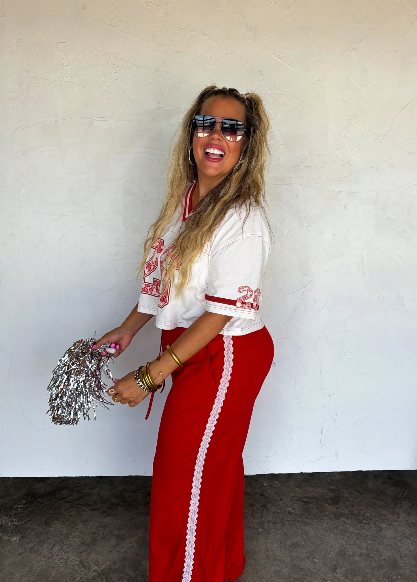 Home Team Tee in Red