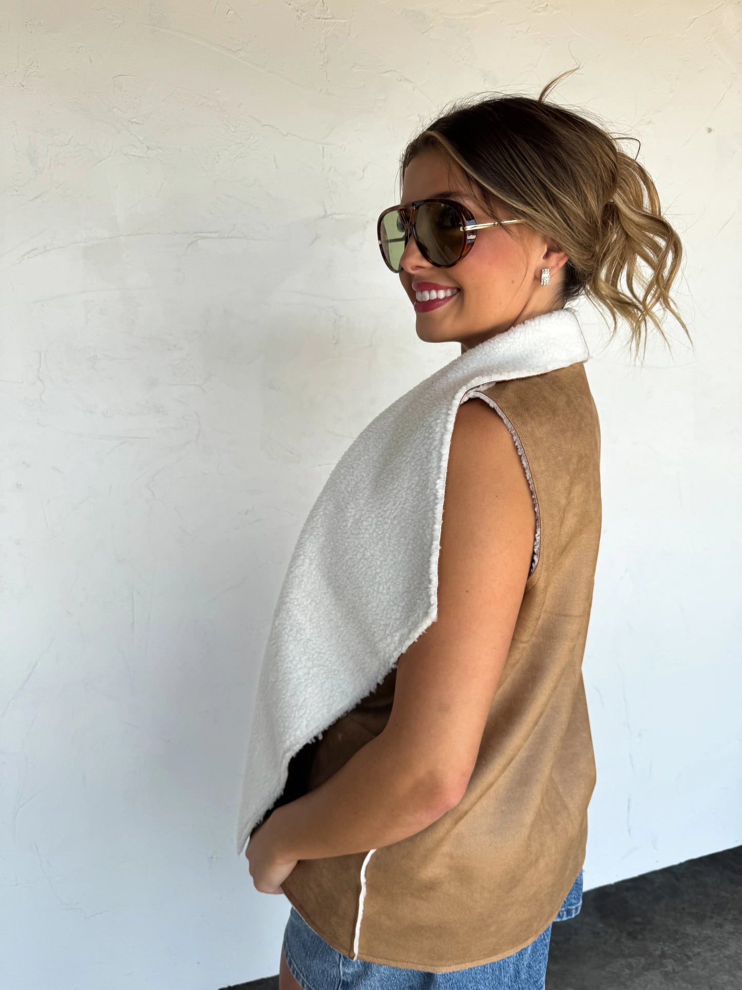 Collins Suede Vest [[PRE-ORDER]]