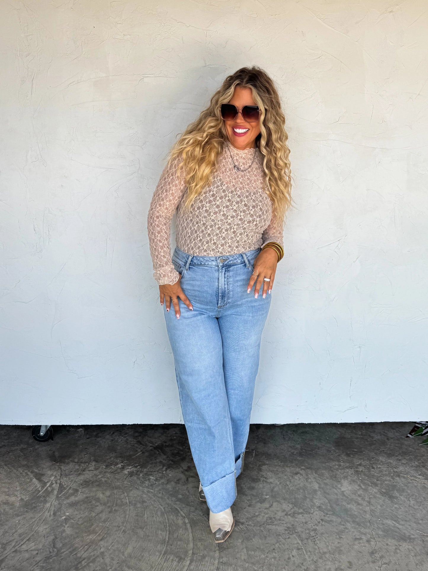 The Leni Wide Cuff Jean [[PRE-ORDER]]