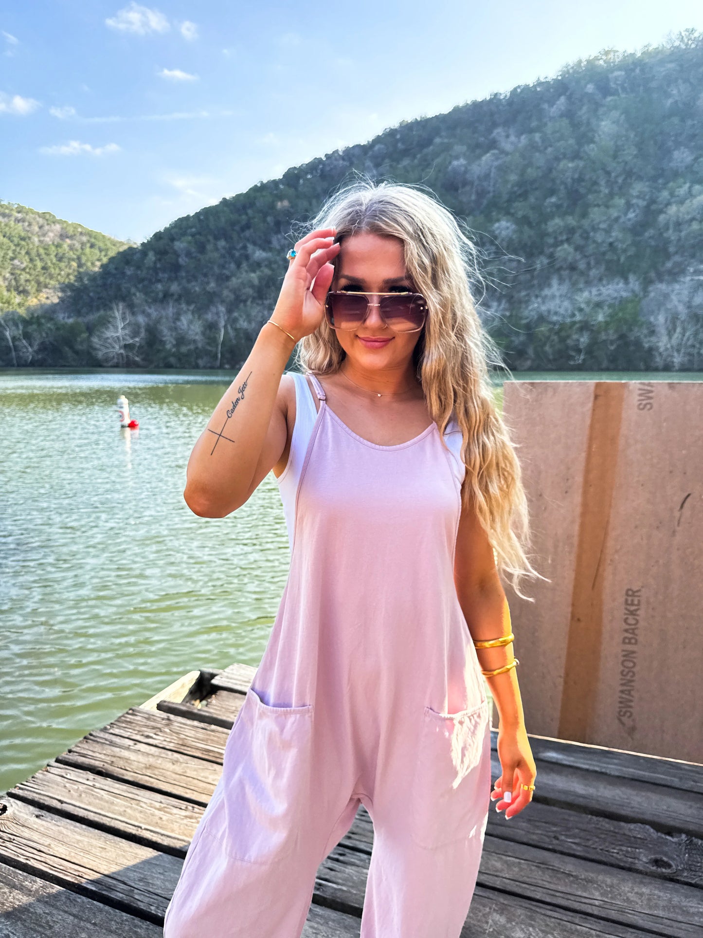 Scottie Blush Romper [[PRE-ORDER]]